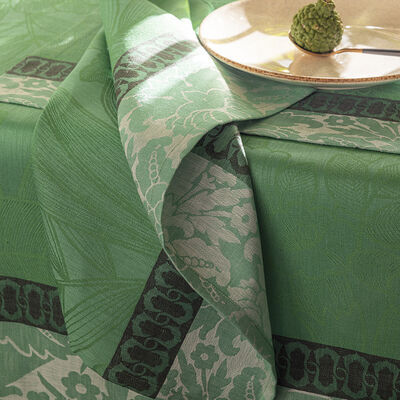 Servilleta Escapade Tropicale Caméléon 58x58 100% lino,  Servilleta Escapade Tropicale Caméléon 58x58 100% lino