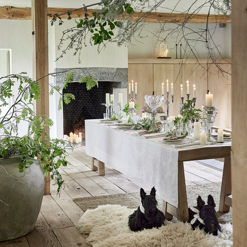 Mantel Lumières d'étoiles Diamant  Diamant 166x175 85% Algodón, 11% Viscosa, 4% Poliéster, , hi-res image number 3