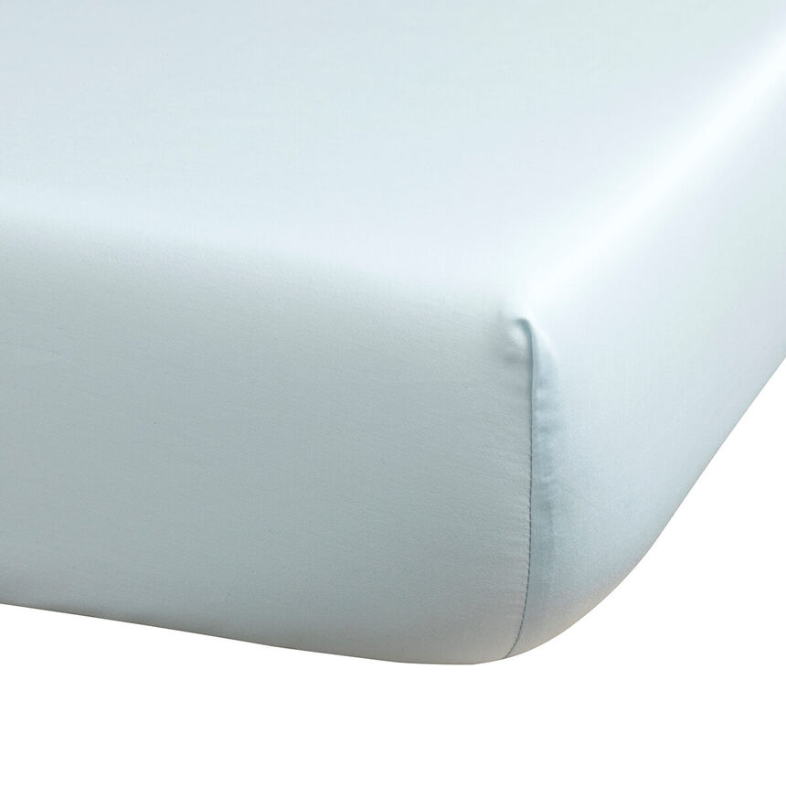 S&aacute;bana bajera Manuka Ciel 90X200X35 100% algod&oacute;n, , hi-res image number 0