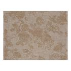 Individual antimancha Casual Flower Noisette 45x35 100% lino, revestimiento acrílico, , hi-res image number 1
