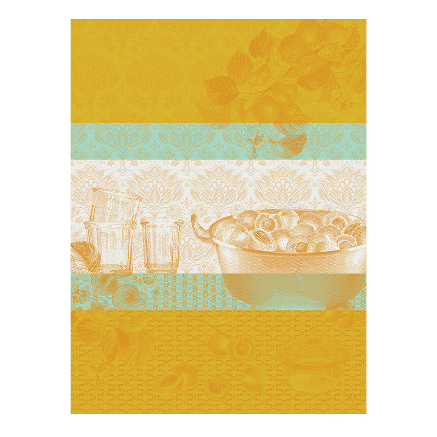 Pa&ntilde;o de cocina Confitures Abricots Soleil 60x80 100% algodon, , hi-res image number 0
