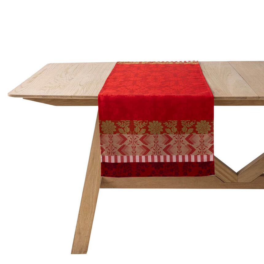 Camino de mesa Gipsy Rubis 50x150 100% algod&oacute;n, , hi-res image number 0