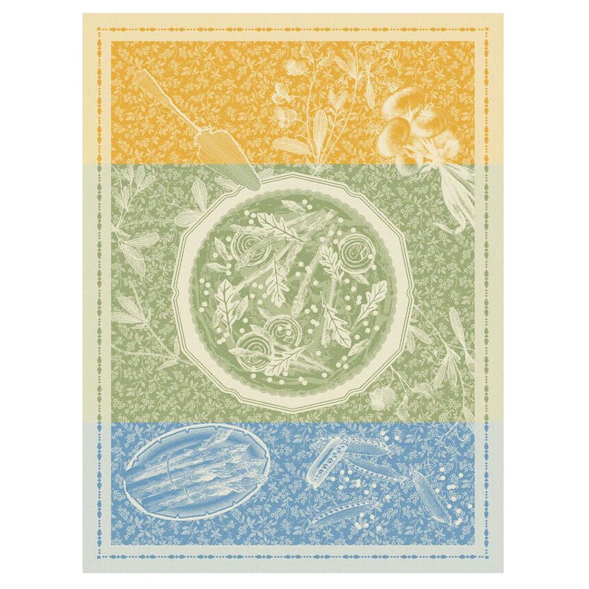 Pa&ntilde;o de cocina Tarte Printani&egrave;re Rafra&icirc;chissante 60x80 100% algodon, , hi-res image number 0