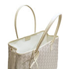 Bolsa de hombro Picto Beige  100% algodon, revestimiento acrílico. Adornos: Piel de vaca, , hi-res image number 3