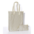 Bolsa de mano Picto Beige  100% algodon, revestimiento acrílico. Adornos: Piel de vaca, , hi-res image number 2