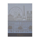 Paño de cocina Paris panorama Ciel 60x80 100% algodon, , hi-res image number 1