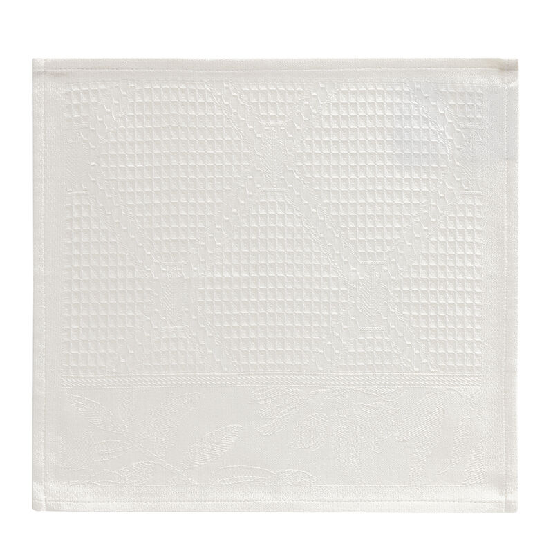 Toalla de cara Pois de senteur Blanc 30x30 100% algodón, , hi-res image number 0