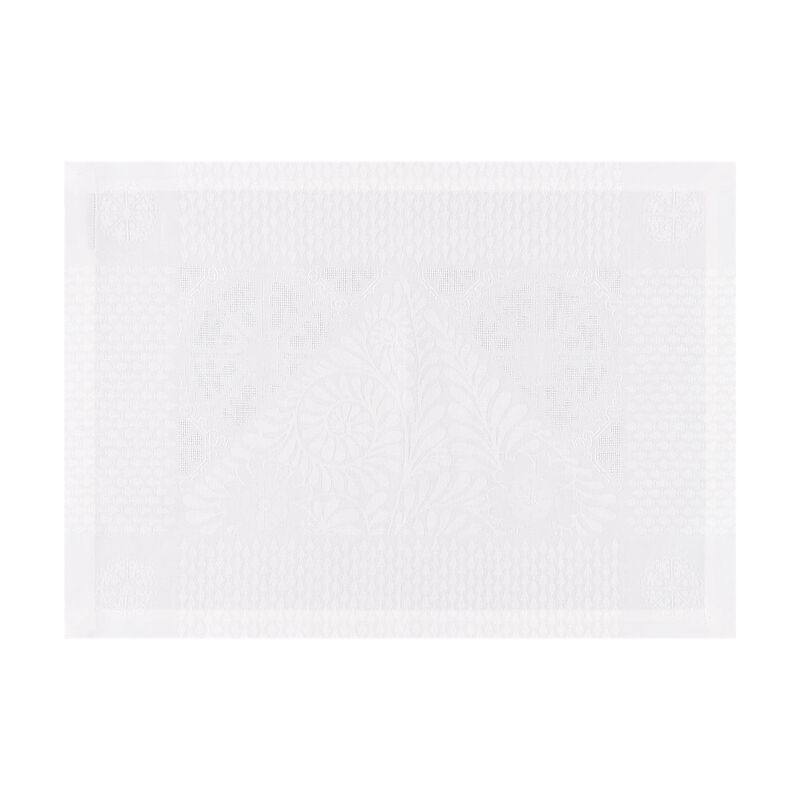 Individual Bosphore Blanc Blanc 54x38 50% algodon - 50% lino, , hi-res image number 1