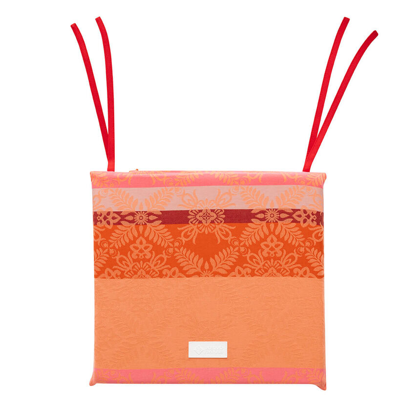 Colch&oacute;n de silla Mumbai Marigold 40x40 100% algod&oacute;n, , hi-res image number 0