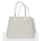 Bolsa de hombro Picto Beige  100% algodon, revestimiento acrílico. Adornos: Piel de vaca, , hi-res image number 0