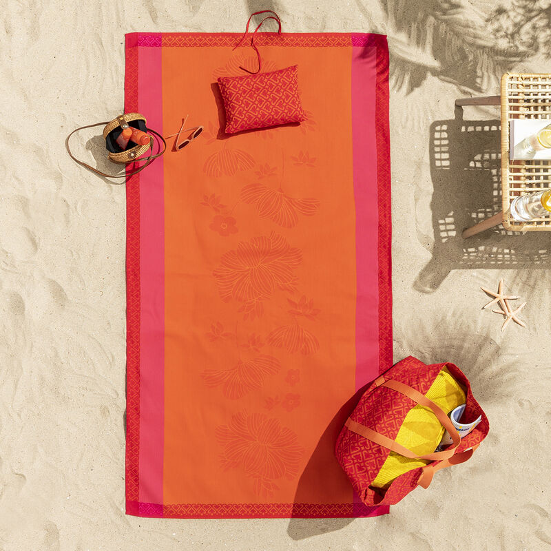 Bolsa de playa Monoï Capucine 76x54 100% algodon, , hi-res