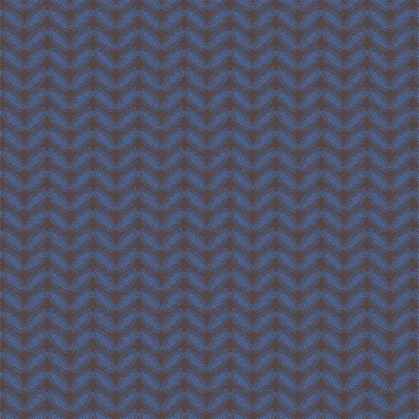 Servilleta Sulawesi Feuillage Terre Indigo 50x50 100% algodon, , hi-res image number 1