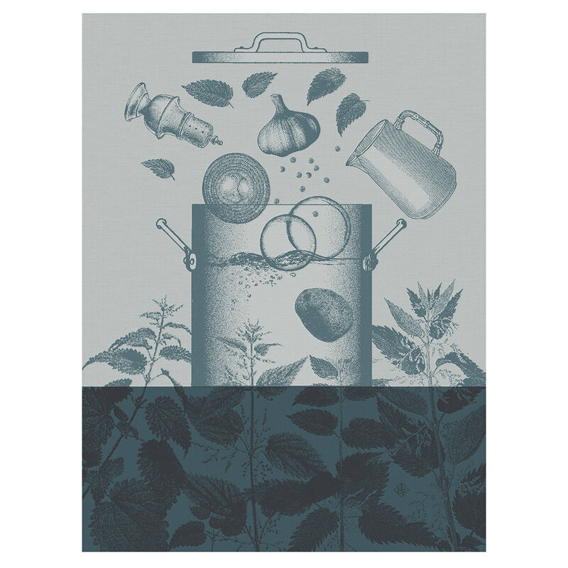 Paño de cocina Veloutés d'orties Hydratant 60x80 90% Algodón, 10% Lyocell, , hi-res image number 0