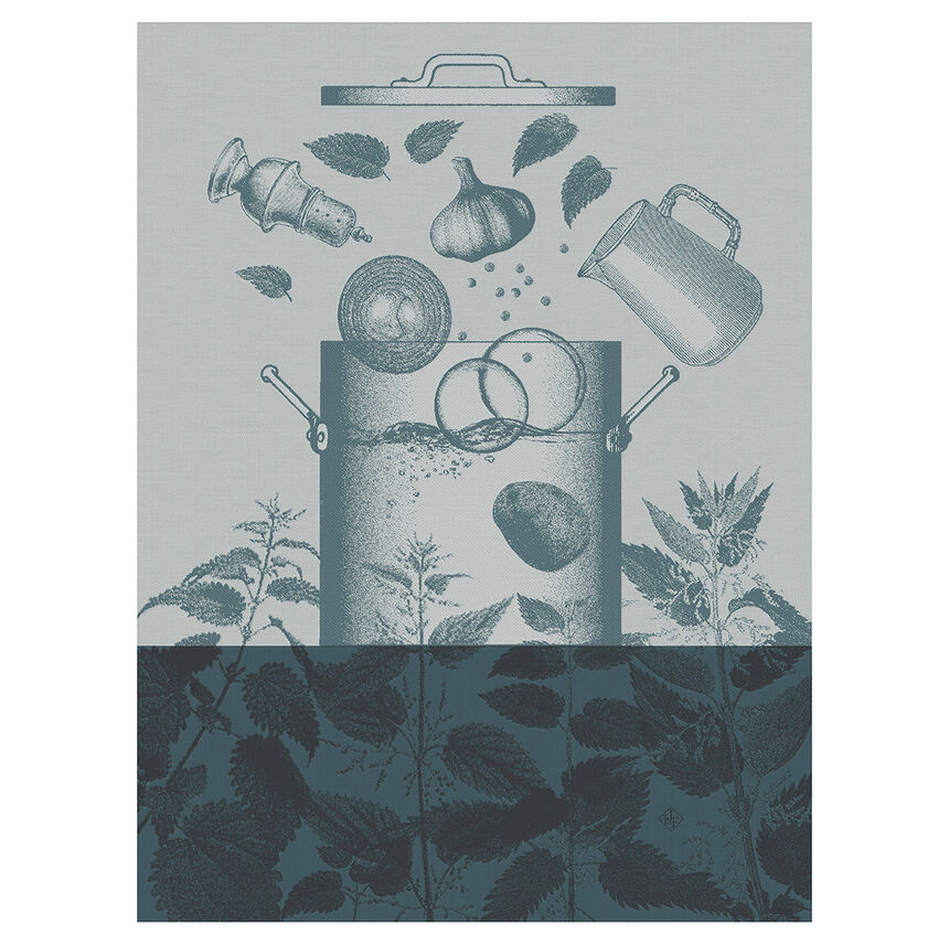 Pa&ntilde;o de cocina Velout&eacute;s d'orties Hydratant 60x80 90% Algod&oacute;n, 10% Lyocell, , hi-res image number 0