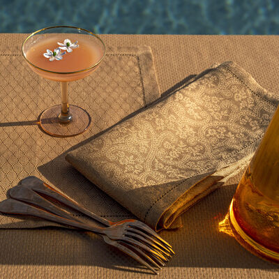 Individual Portofino Géo Terra 50x36 100% lino