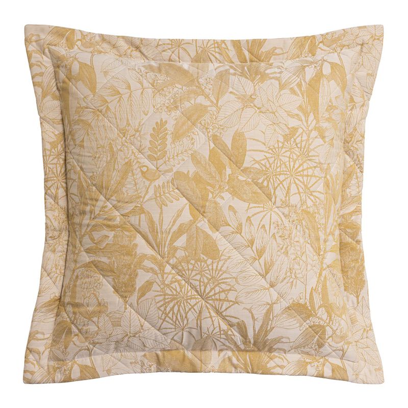 Funda de almohada acolchada Bois Dormant Doré 50X75 100% algodón, , hi-res image number 1