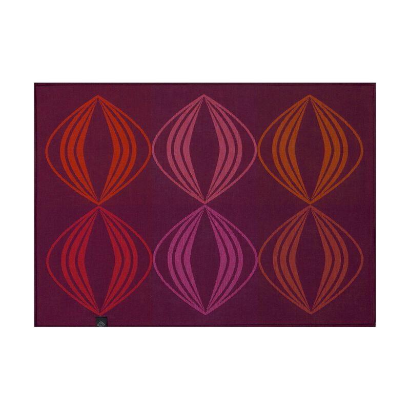 Individual Kaléidoscope Vision prune 50x36 100% algodon, , hi-res image number 1