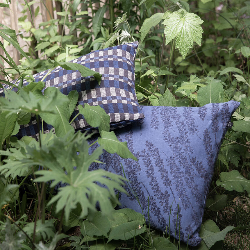 Funda de coj&iacute;n Origin Rythme Denim 30x50 100% algodon, , hi-res image number 0