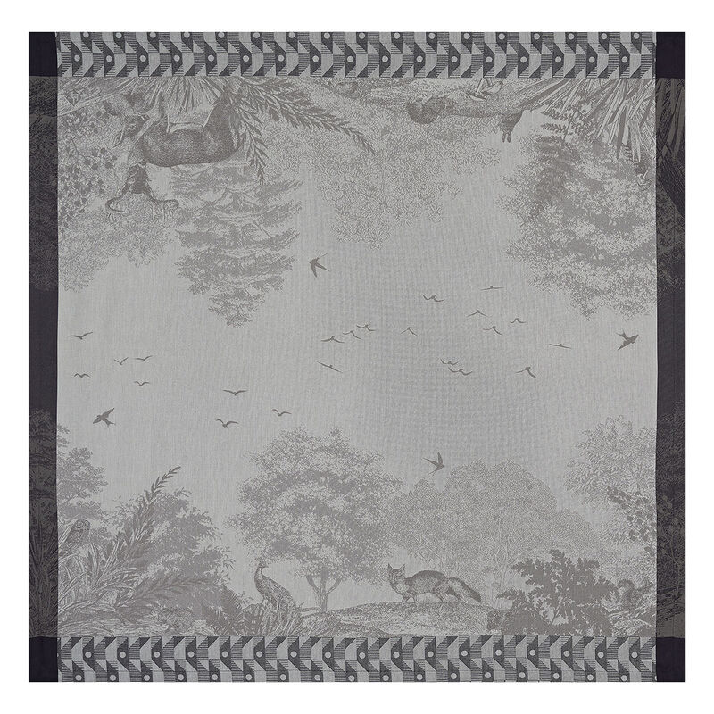 Mantel Forêt enchantée Argent 175x175 100% algodon, , hi-res image number 3