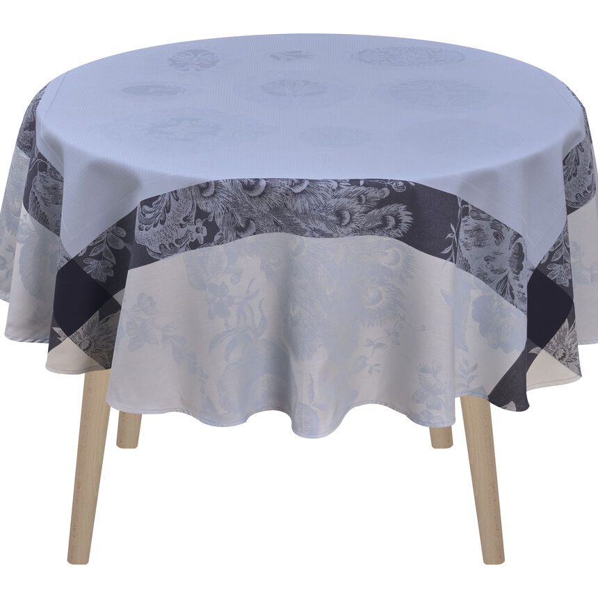 Mantel &Agrave; la Fran&ccedil;aise Eau 175x175 100% algodon, , hi-res image number 1