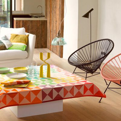 Mantel Origami Algodón,  Mantel Origami Algodón