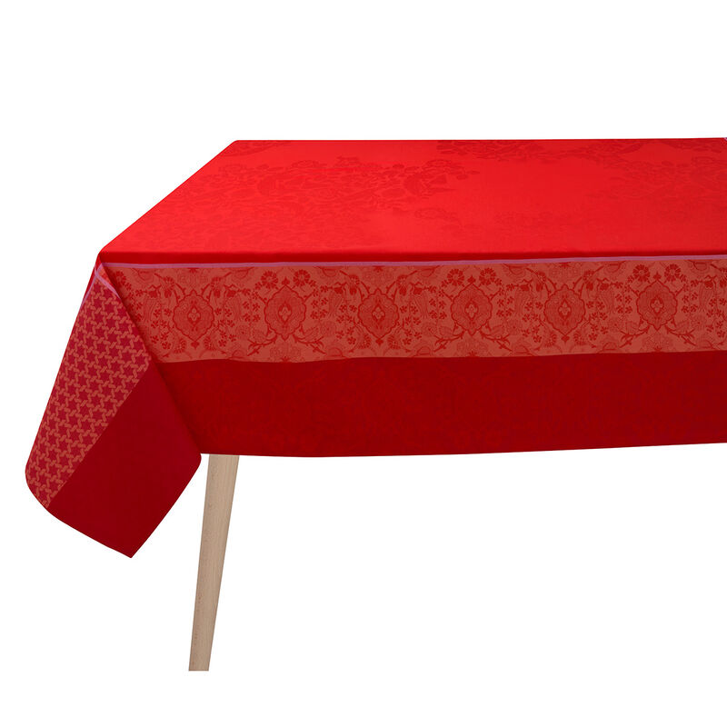 Mantel Voyage Iconique Coquelicot 173x173 100% algodon, , hi-res