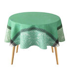 Mantel Escapade Tropicale Caméléon 120x120 100% lino, , hi-res image number 3