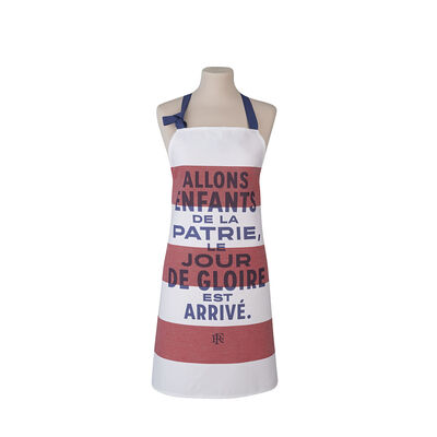 Delantal Elysée Patrie Algodón,  Delantal Elysée Patrie Algodón