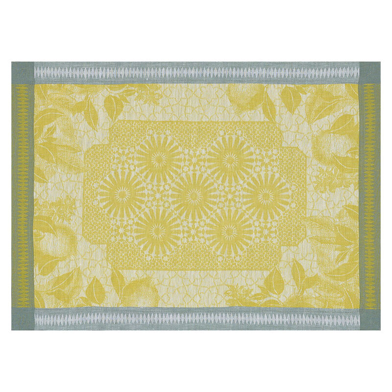 Individual Jardin d'orient Cedrat 50x36 100% lino, , hi-res