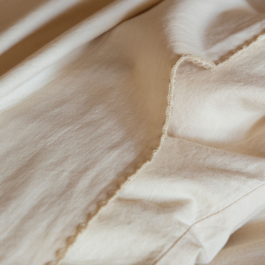 S&aacute;bana Eclat Amande 190X290 100% algod&oacute;n, , hi-res image number 1