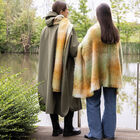Poncho H&ocirc;tel particulier marqueterie Talla &uacute;nico 100% mohair, , hi-res image number 0