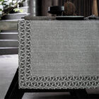 Mantel Empreintes Charbon 150x150 100% algodón, , hi-res image number 4