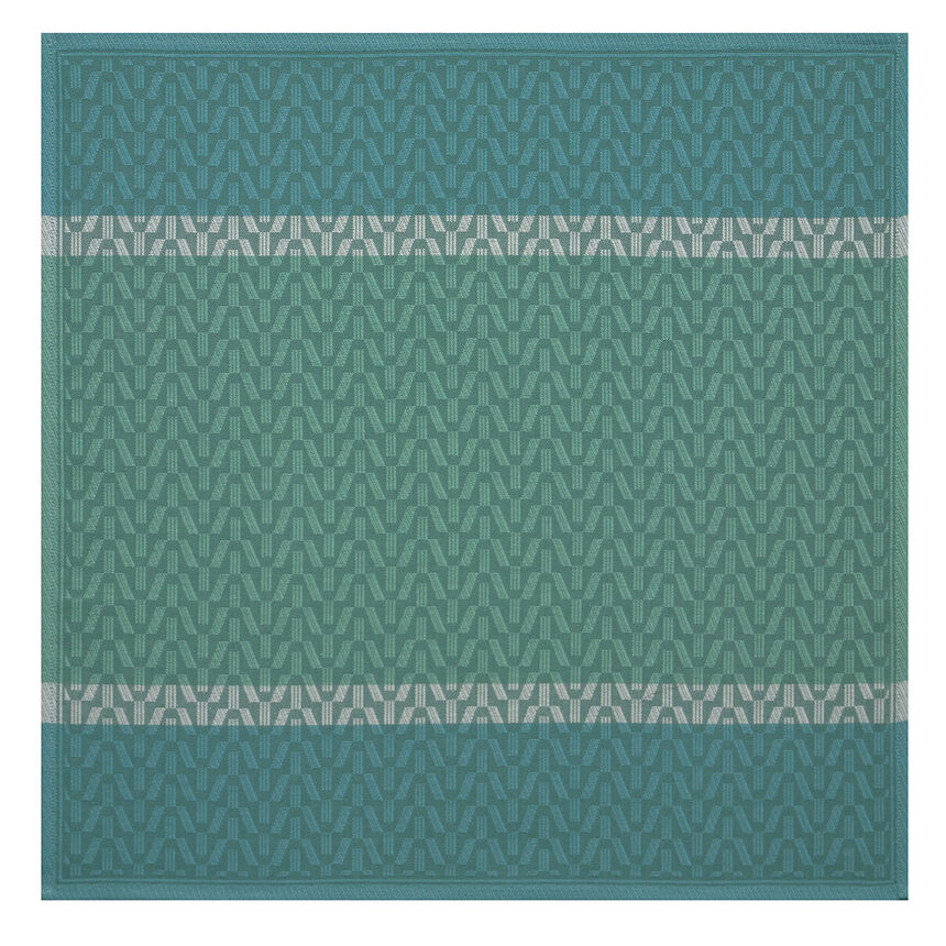 Servilleta Veine Graphique &Eacute;meraude 58x58 100% algodon, , hi-res image number 1