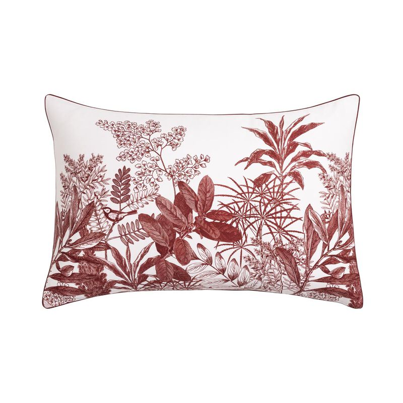 Funda de almohada Feuilles en scène Goji 40X80 100% algodón, , hi-res image number 6