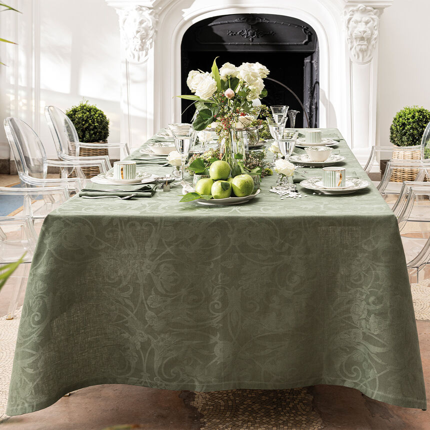 Mantel Tivoli Verveine 175x175 100% lino, , hi-res image number 2