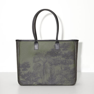 Bolsa de hombro Paysage Algod&oacute;n