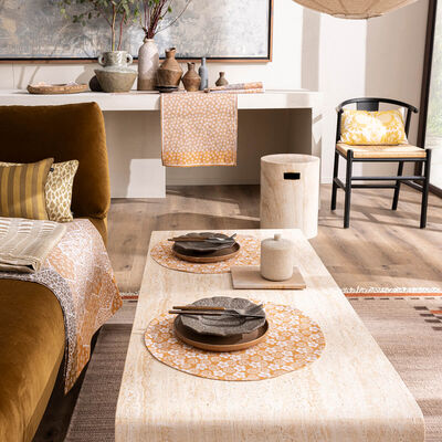 Individual redondo antimancha Wagara Algod&oacute;n