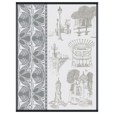 Paño de cocina Carnet de Paris Algodón,  Paño de cocina Carnet de Paris Algodón