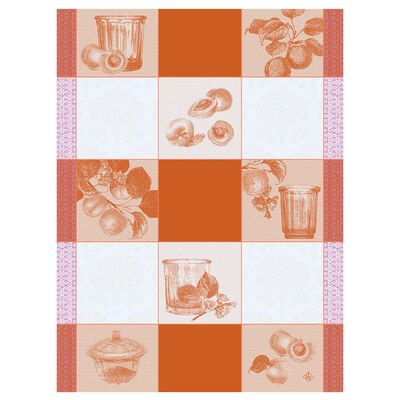 Pa&ntilde;o de cocina Confitures Carreaux Algod&oacute;n