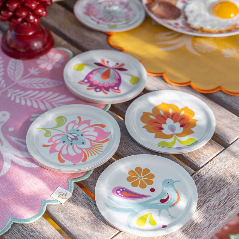 Juego de 4 posavasos Alegria Multico &Oslash;11 100% Madera, , hi-res image number 0