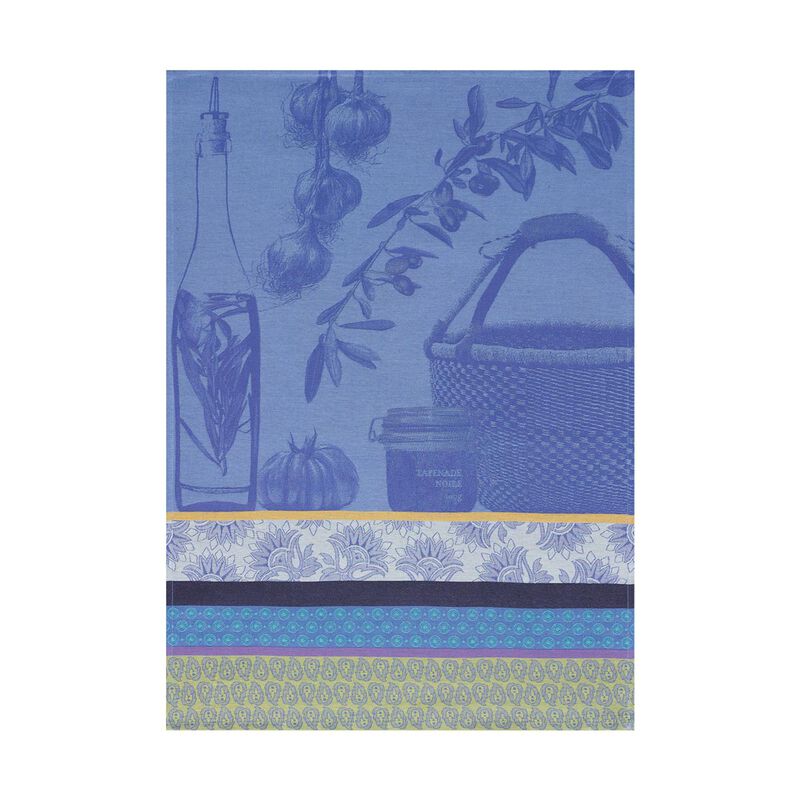 Paño de cocina Saveurs de Provence Bleu lavande 60x80 100% algodon, , hi-res image number 0