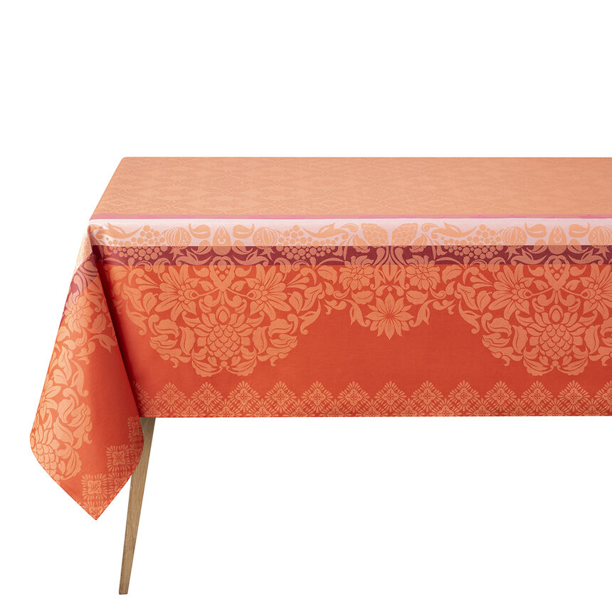 Mantel antimancha Mumbai Enduit Marigold 150x150 100% algodon, , hi-res image number 2