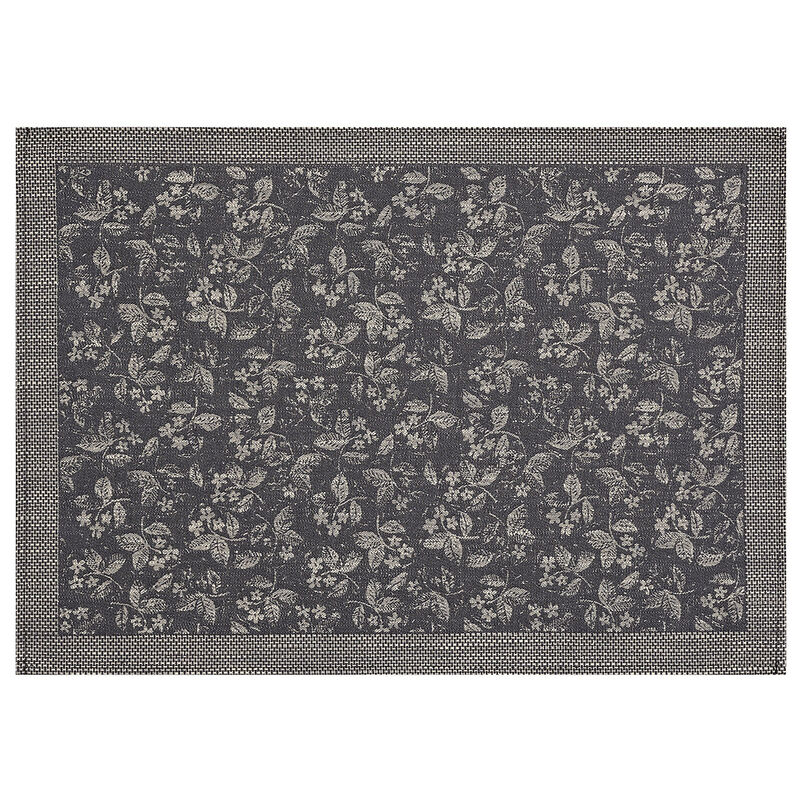 Individual antimancha Slow Life Mini Carbone 50x36 89% algodón / 11% lino, , hi-res image number 1