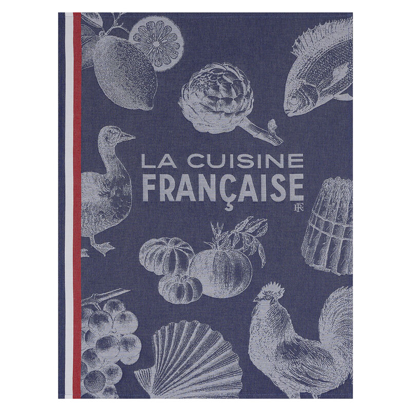 Paño de cocina Gastronomie Bleu 60x80 100% algodon, , hi-res image number 1