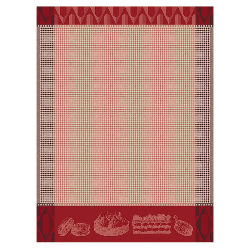Secamanos Pâtisseries Françaises Framboise 60x80 100% algodon, , hi-res