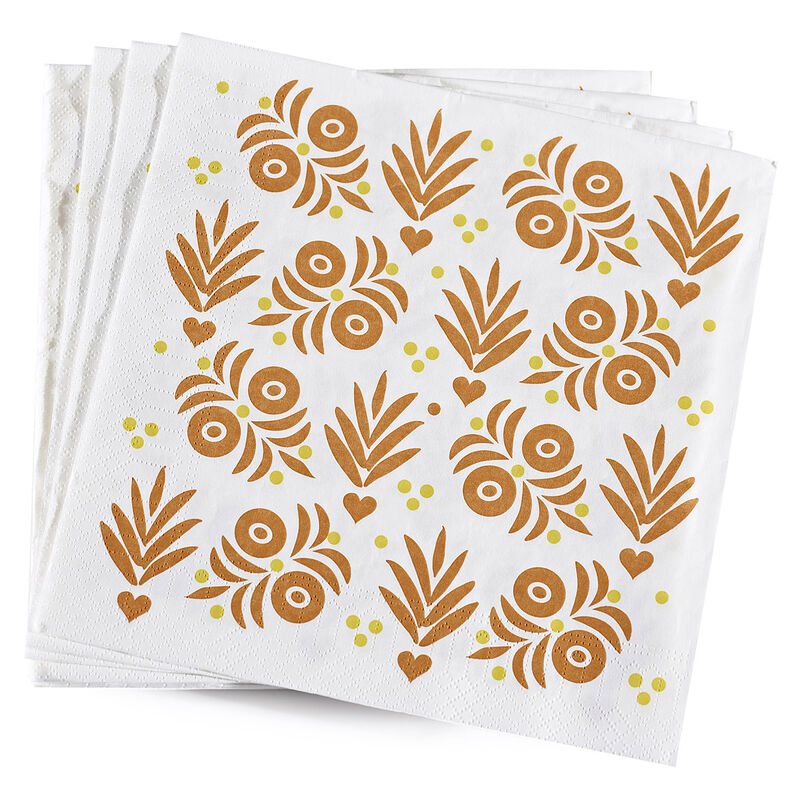 Servilleta de papel Vent d'ouest Miel 40x40 papel, , hi-res image number 2