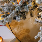 Alfombrilla árbol de Navidad Féerie Pain d'épices Ø110 100% algodón, , hi-res image number 0