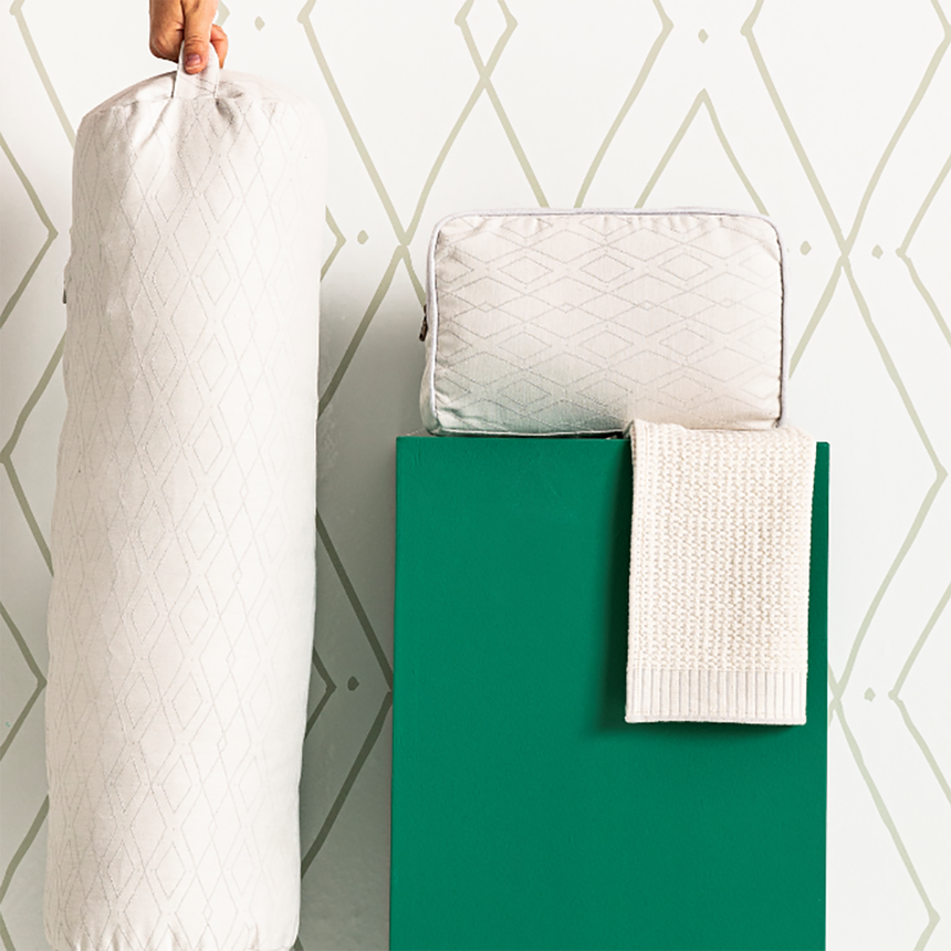 Bolsa de aseo Shala Sport beige algod&oacute;n, , hi-res image number 0