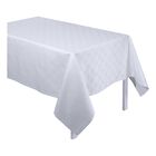 Mantel Anneaux Blanc 170x170 100% algodon, , hi-res image number 2