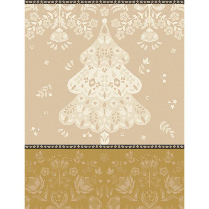 Paño de cocina Féerie Pain d'épices 60x80 100% algodón, , hi-res image number 0